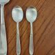 SFAM silver metal serving set for 2