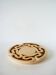 Ceramic trivet, yellow, 1930