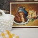 Nature morte à la charlotte, signé Van der Len