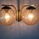 Midcentury Brass Wall Lamp, Germany, 1970s