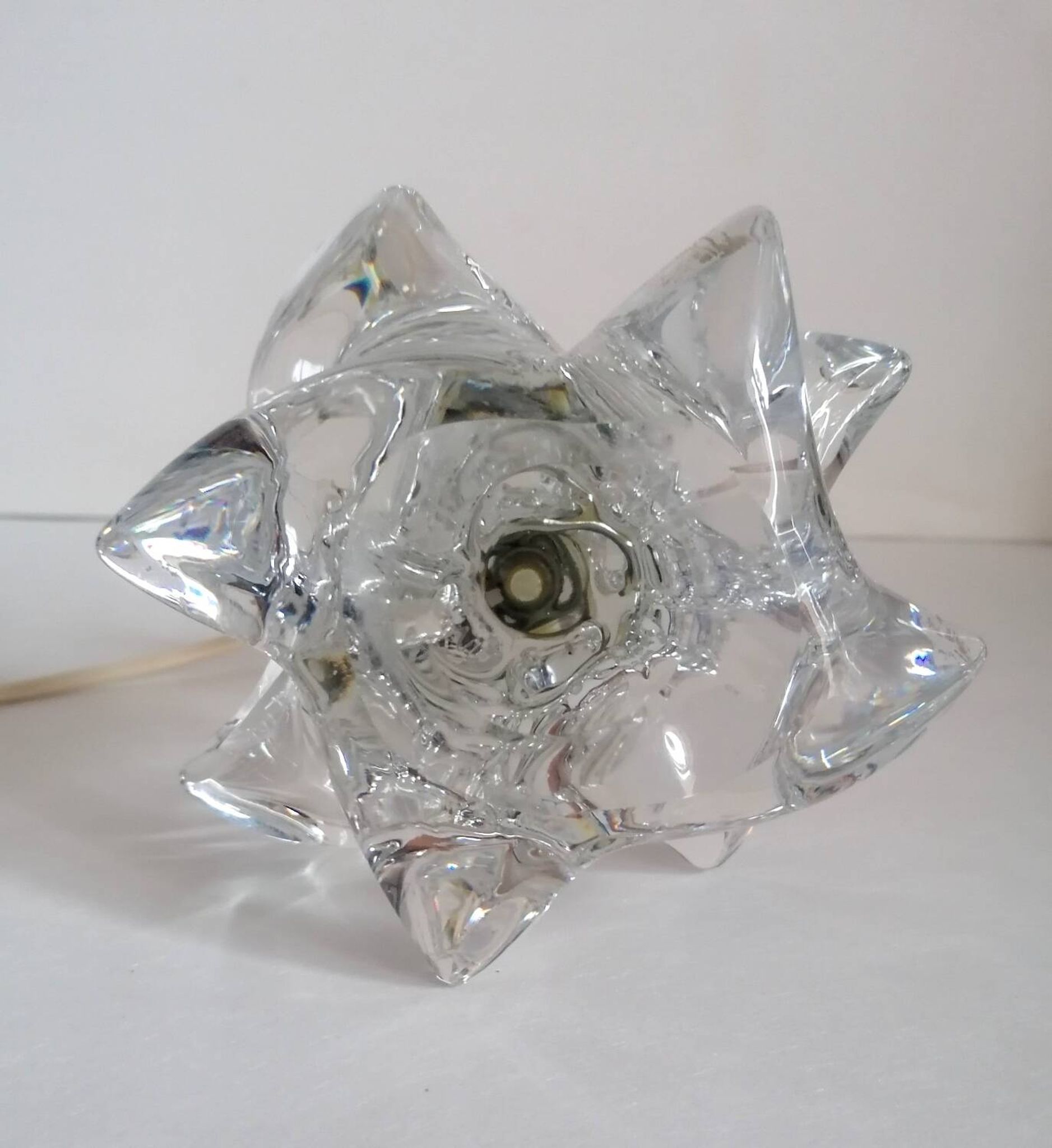 Schneider crystal lamp base
