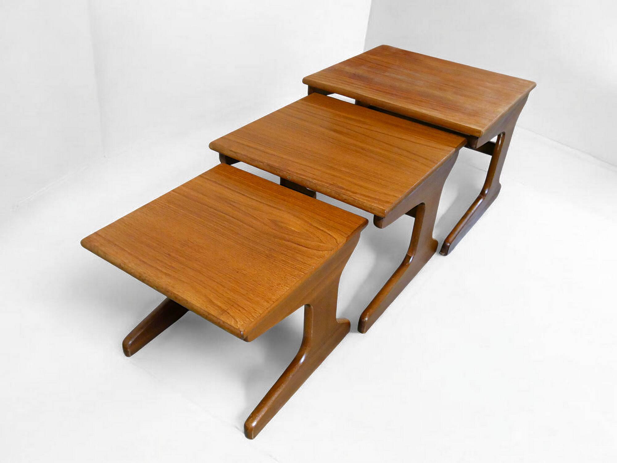 Portwood nesting table from Stockport in teak - vintage 1960s 1970s