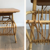 Rattan desk