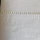 Openwork linen sheet