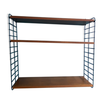 Etagère murale String en teck