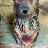 Bear pitcher with tambourine