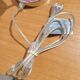 Pink and chrome Eyeball desk lamp