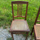 Art Nouveau chair pair