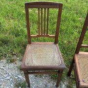 Art Nouveau chair pair