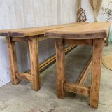 Pair of farm benches