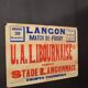 Affiche "Match de Rugby" - Ville de Langon - Années 1930