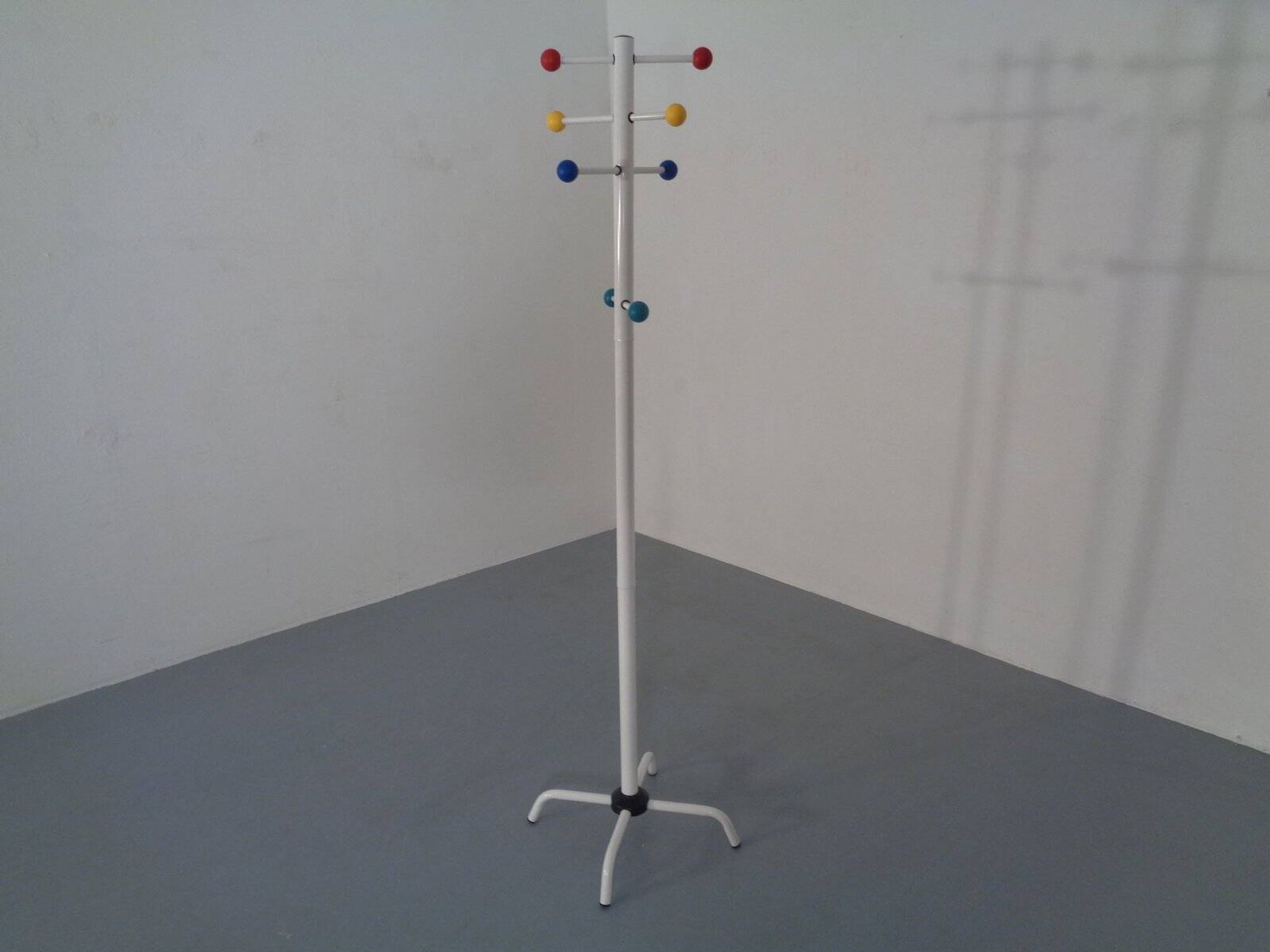 Italian Tubular Coat Rack, 1970s