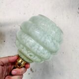 Lamp old pastel green vintage globe