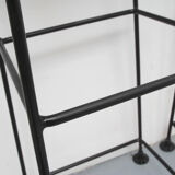 Set of 4 bar-stools Wire 1960s