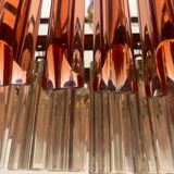 Lustre Triedri à prisme en verre de Murano années 1970