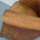 Fauteuil Club Vintage en Cuir Couleur Cognac, Pays-Bas
