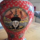 Pair of large Chinese vases in imperial style