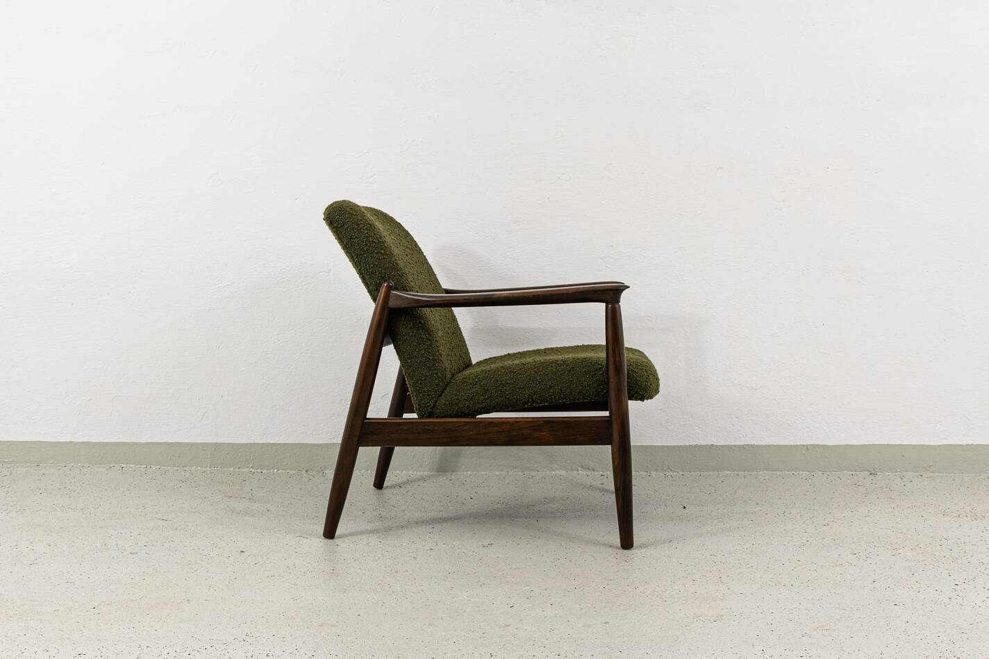 Vintage armchair GFM-64 by Edmund Homa, GFM, Poland, 1960s