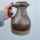 Stoneware pitcher by Pierre Digan