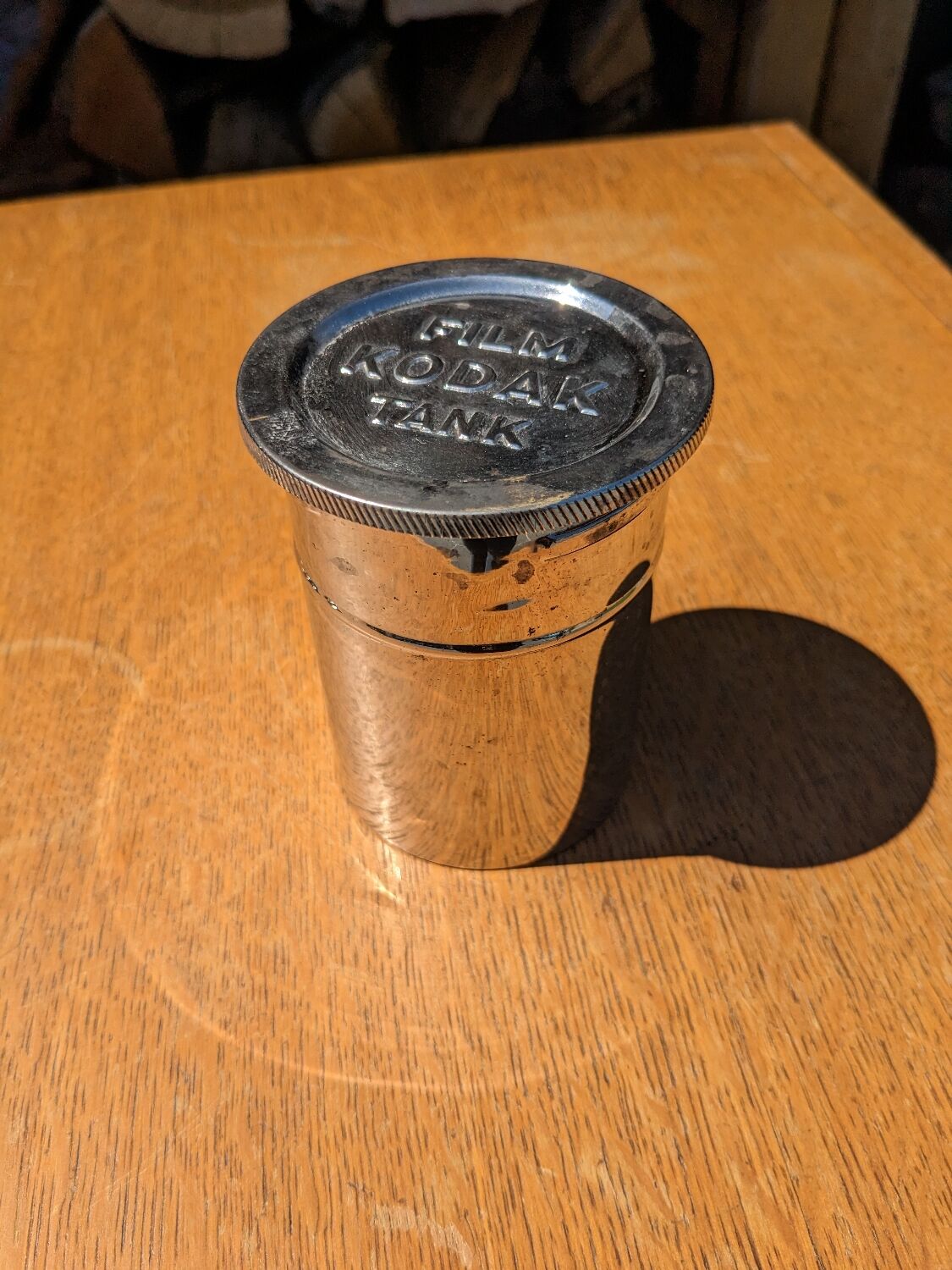 Kodak tank film metal box