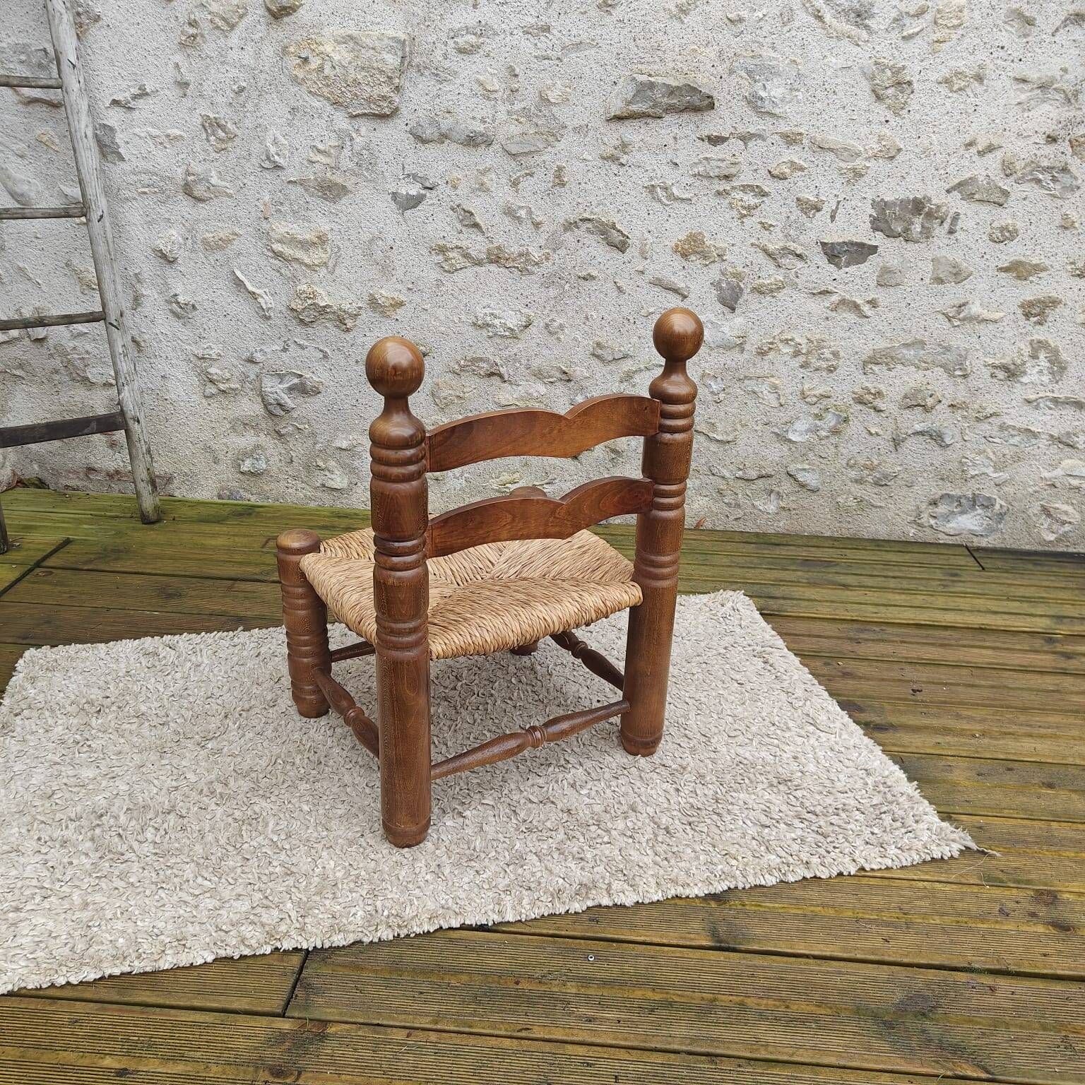 Lot de deux chaises basses