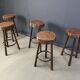 Vintage tree trunk bar stools, 1970s