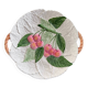 Plat cerises en barbotine
