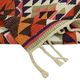Turkish Handwoven Vintage Herki Kilim 90 cm x 348 cm