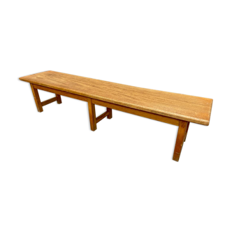 Banc en bois vintage