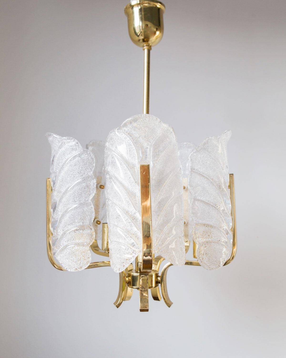 Swedish chandelier 60s Carl Fagerlund / Orrefors