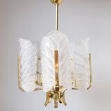 Swedish chandelier 60s Carl Fagerlund / Orrefors