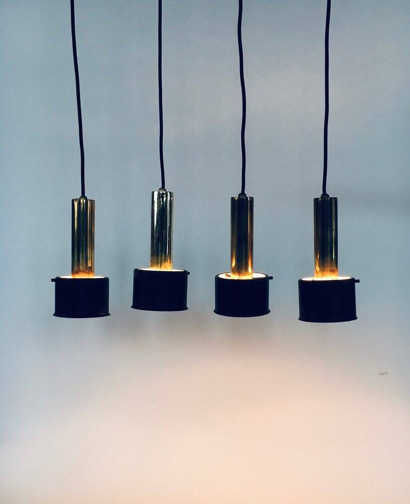Italian pendant lamps, Italy, 1960s, set of 4