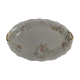Plat de service ovale en porcelaine décor floral Charles Arhenfeldt Limoges