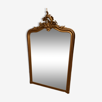 Miroir ancien style Louis XV 126 X 76cm