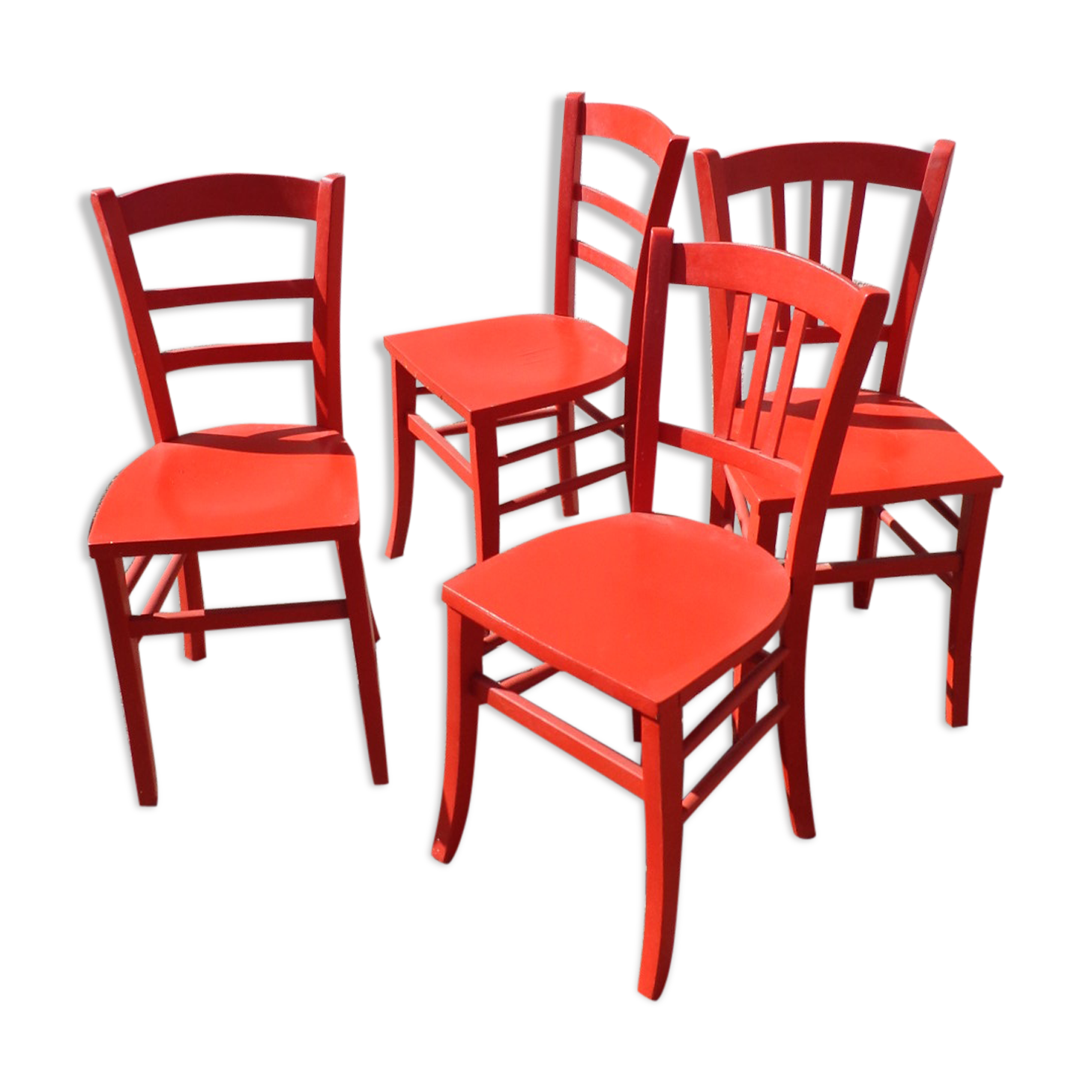 Set of 4 bistro chairs