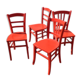 Lot de 4 chaises bistrot