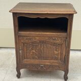 Antique 18th century oak jam jar
