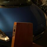 Set of 5 oak wall shelves Marcel Gascoin 50s reconstruction