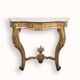 Console Louis XV en bois doré
