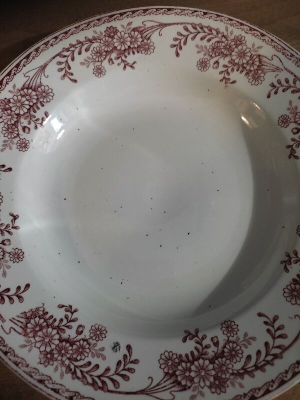 Hollow plates st amand christiane flowers