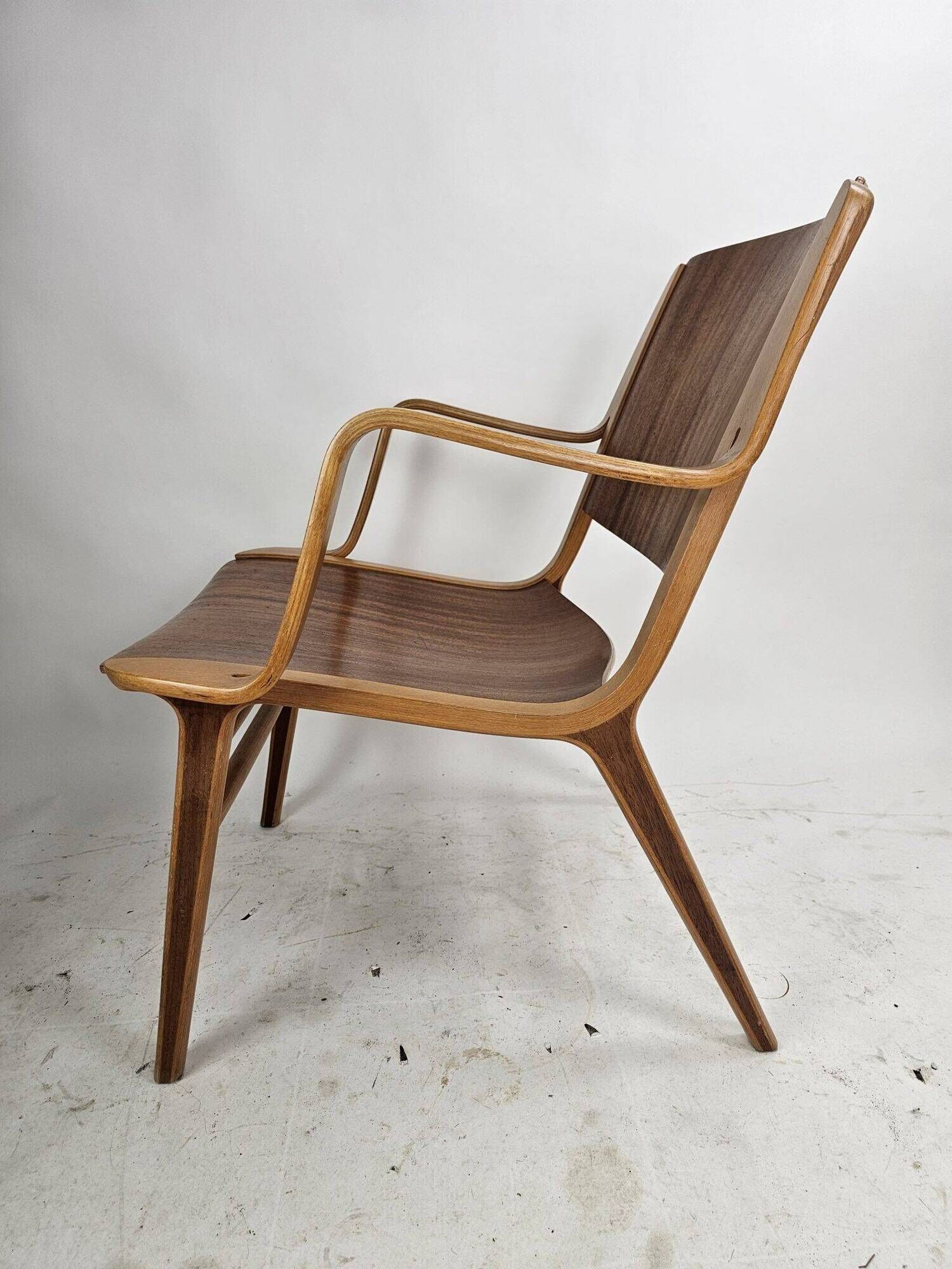 AX lounge chair by Peter Hvidt & Orla Mølgaard Nielsen for Fritz Hansen, 1950s