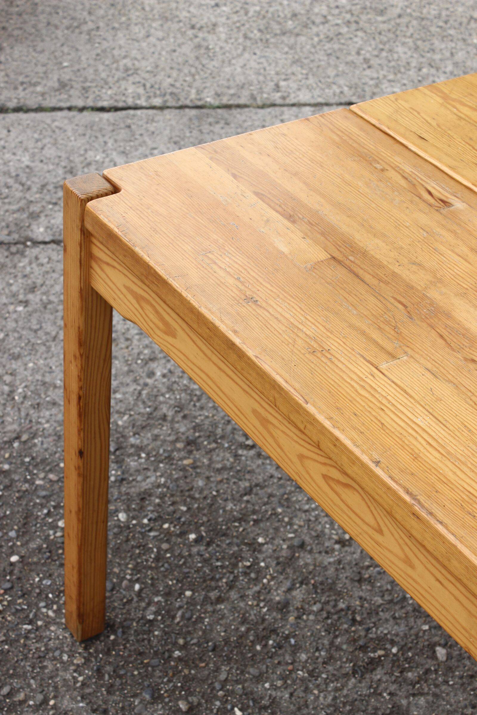 Table à manger & chaises Hongisto en pin par Ilmari Tapiovaara pour Laukaan Puu
