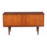 Retro Teak 1960s Homeworthy Chest Of Drawers TV Cabinet Sideboard