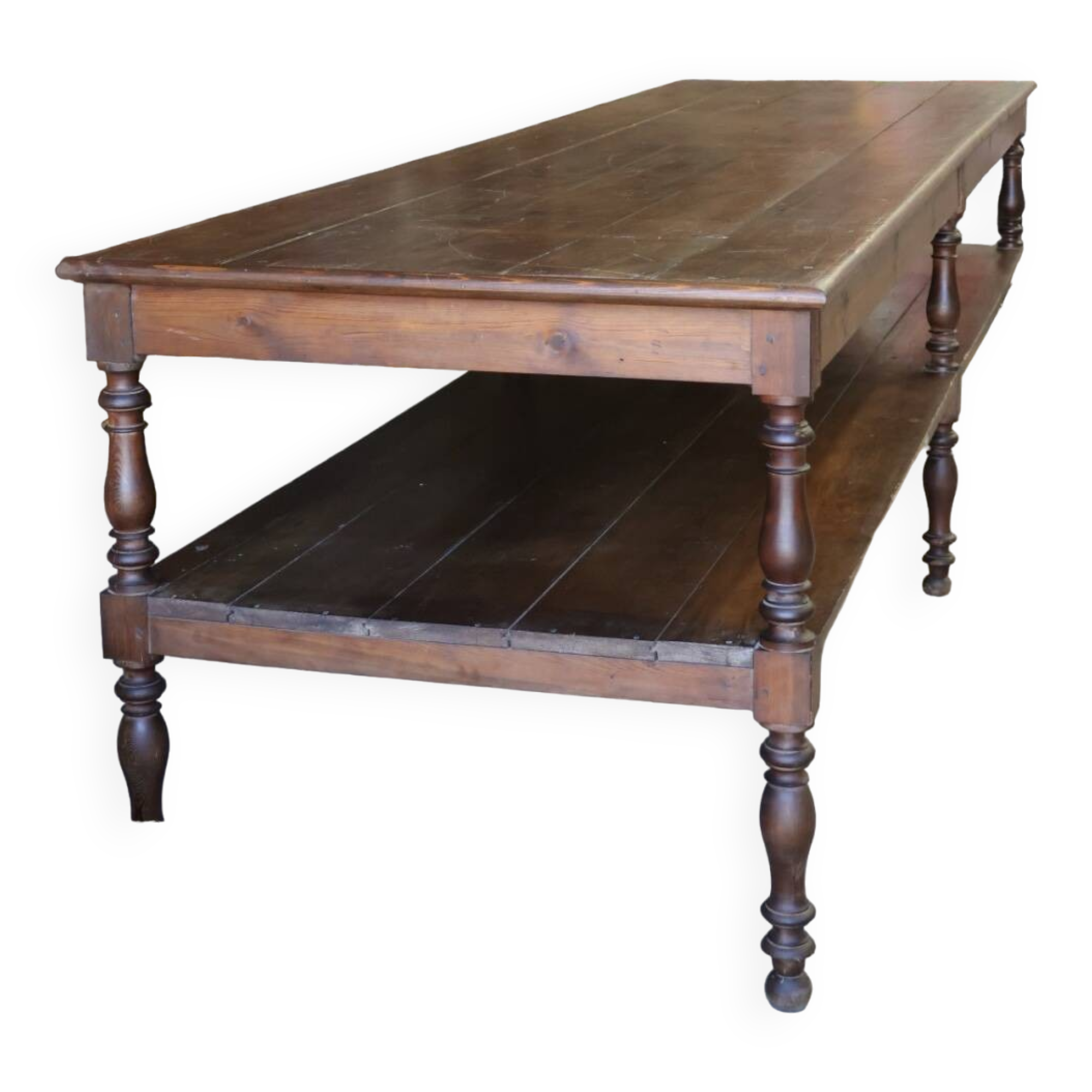 Oak draper's table