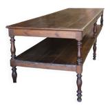 Oak draper's table