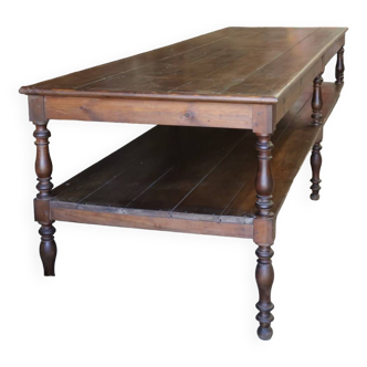 Oak draper's table