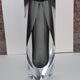 Glass vase Sommerso Murano of the 70s 21cm