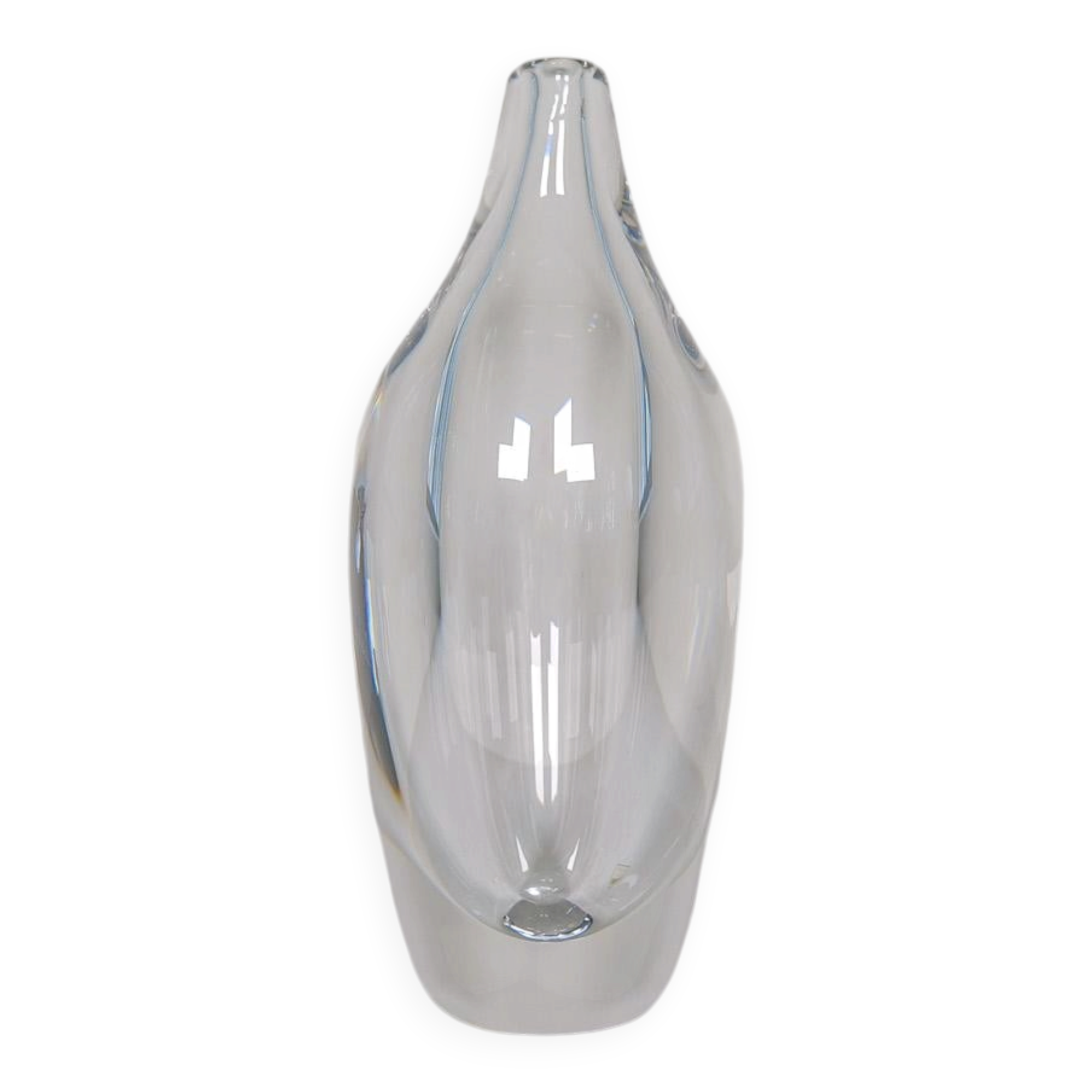 Modern Scandinavian glass vases Orrefors Erika Lagerbielke, Sweden