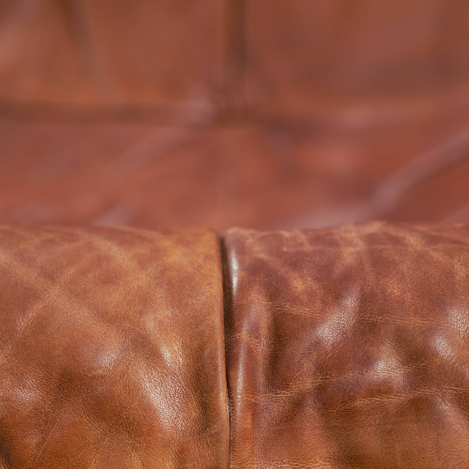 Canapé rock Gerard van den Berg en cuir de rotin, années 1970