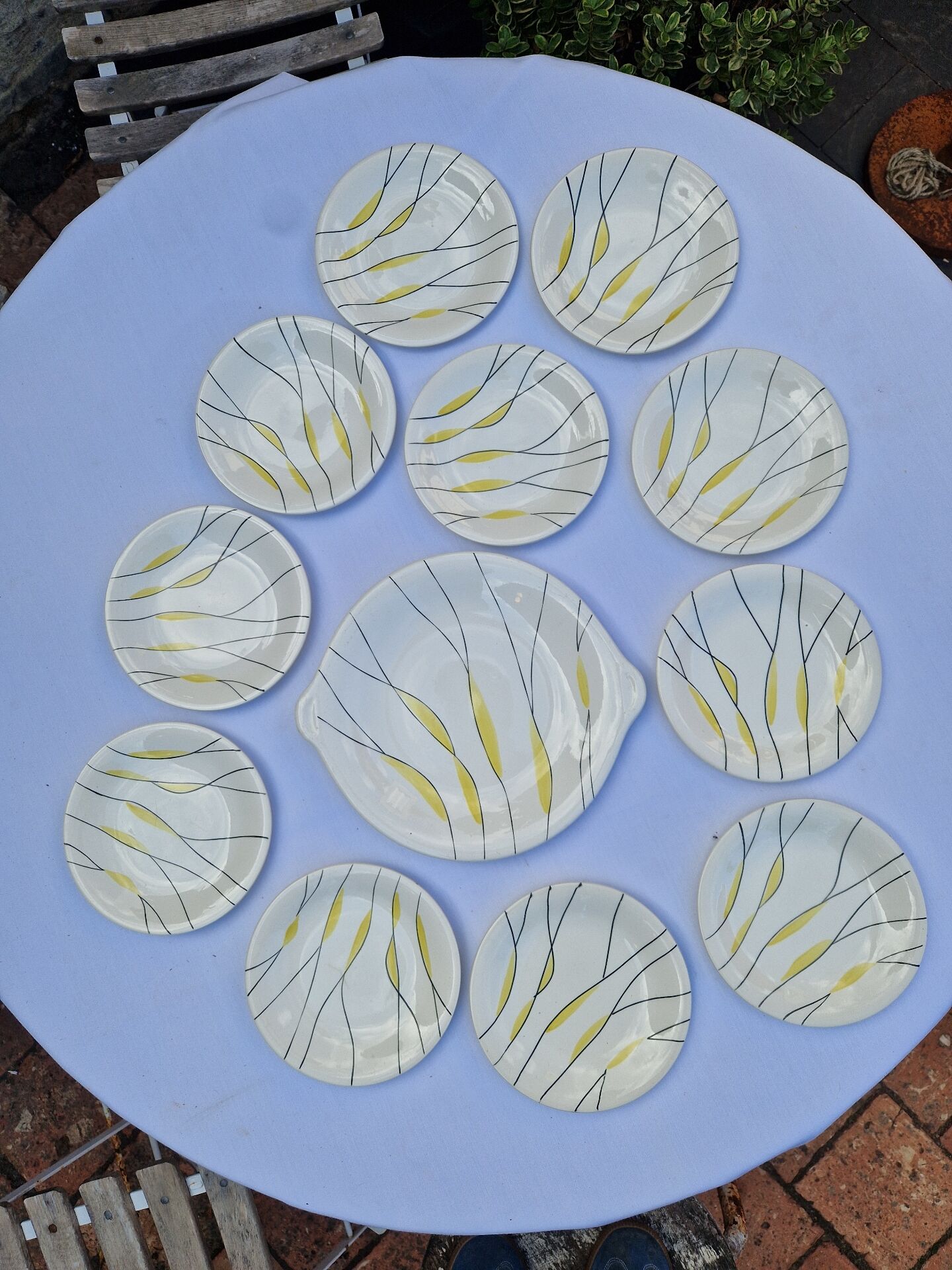 Savory dessert service model Moonlight